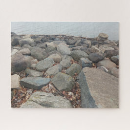 Rocks By The Lake Jigsee Quebra-cabeça