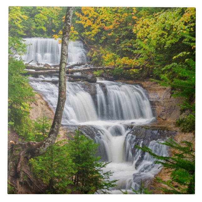 Rocks National Lakeshore, Sable Falls (Frente)