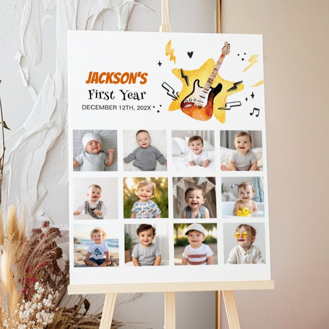 Rocks Star Aniversário Foto de Milestone Poster (Criador carregado)