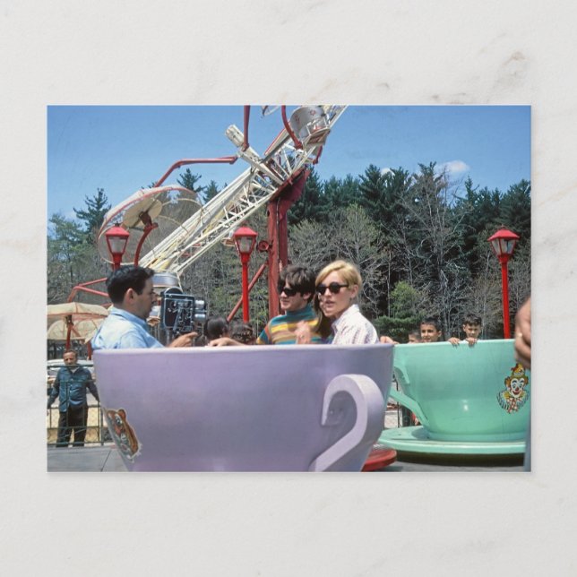 Rocky Glen Amusement Park Moosic Pa. Cartão Postal (Frente)