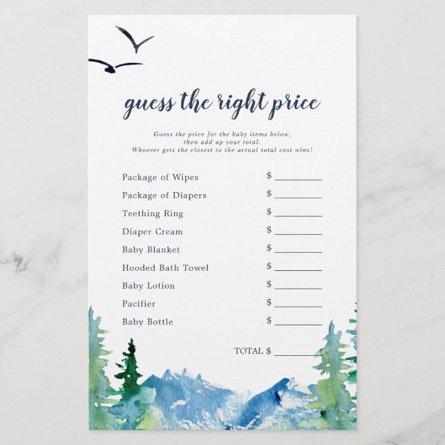 Rocky Mountain adivinha o jogo do preço certo (Frente)