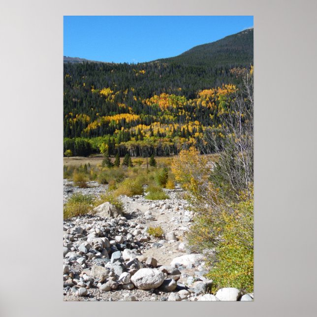 Rocky Mountain Landscape Foto Nature Wall Poster (Frente)