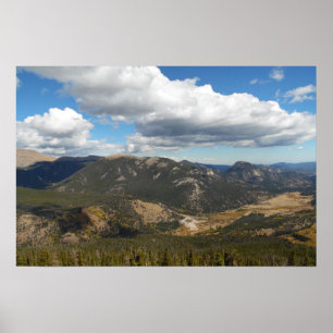 Rocky Mountain Landscape Foto Nature Wall Poster