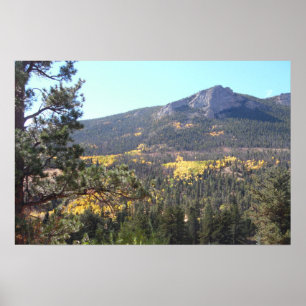 Rocky Mountain Landscape Foto Nature Wall Poster