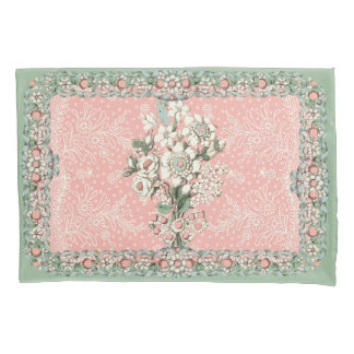 Rococo Pillowcase Duvet Cobrir Twin Buquê
