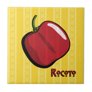 Rocoto Chili Pepper Azulejo