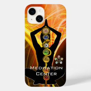 ROD ASCLEPIUS,7 CHAKRAS YOGA LOTUS POSE Amarelo