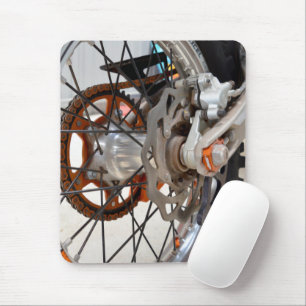 Roda de Moto de Trilha, Mousepad