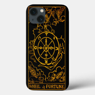 Roda de Tarot Fortune   Dourado E Preto   Maj
