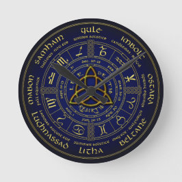 roda do relógio do ano