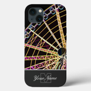 Roda Ferris Neon-Pop-Art com Monograma!