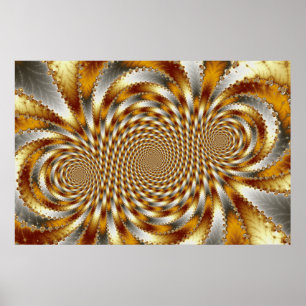 Roda Fractal 1 - Poster Fractal