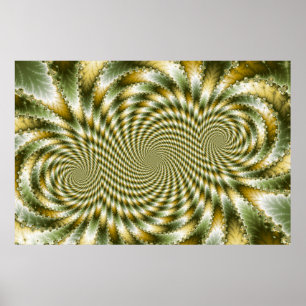 Roda Fractal 3 - Fractal Poster