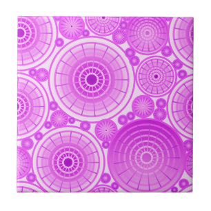 Rodas aninhadas - lavanda e roxo