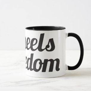Rodas da campainha dois à caneca da liberdade