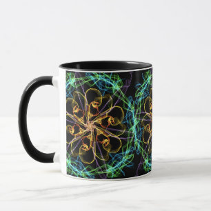 Rodas da caneca da mandala do fogo