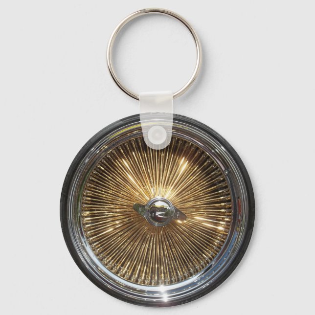 Rodas de arame inferior Chaveiro 2 (Frente)