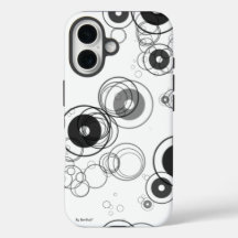 Rodas dentro das rodas capas de iphone preto e bra
