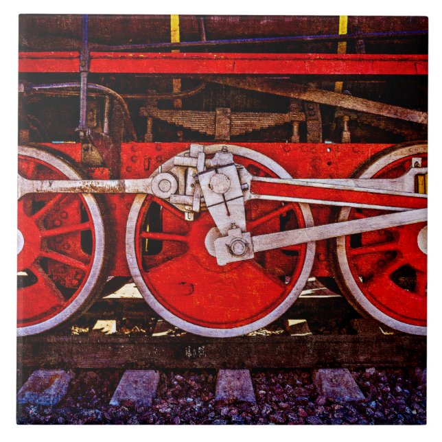 Rodas do Comboio a Vintage (Frente)