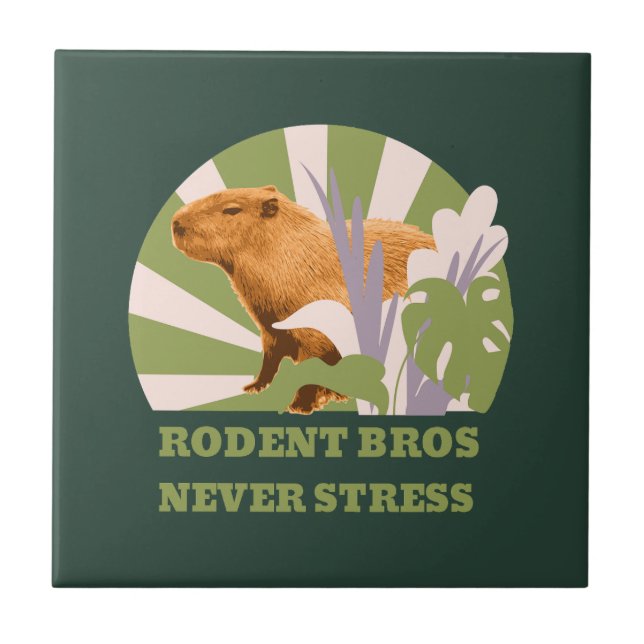 Rodent Bros Nunca Stress Capybara (Frente)