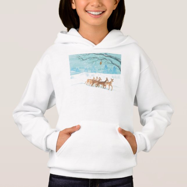 Roe Deer no inverno (Frente)