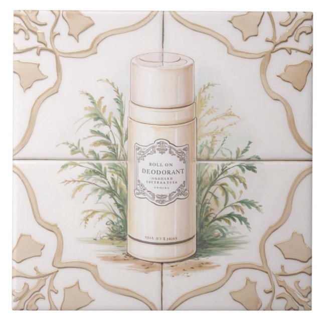 Rolagem branca e Dourada sobre o Banheiro Engraçad (Frente)