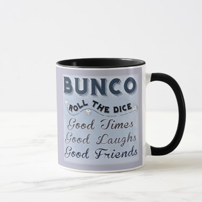 Role a caneca de Bunco dos dados (Direita)