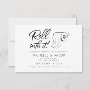 Roll adiado de aquarela com cartão