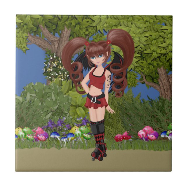 Roller Derby Anime Fairy Skating (Frente)