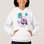 Roller Skate Birthday Girl Retro Skating Match<br><div class="desc">Crie momentos inesquecíveis no aniversário da sua filha,  sobrinha,  afilhada com este espetacular design do tema do Skate Roller. Combine com amigos e familiares.</div>