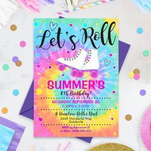 Rollerskate de convite para colchetes de skate rol