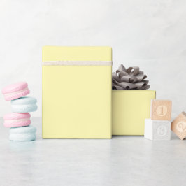 Rolo de Papel de Embrulho Amarelo Macio Sólido