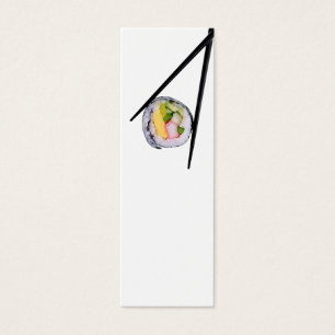 Rolo de sushi & Chopsticks - modelo personalizado