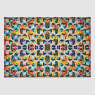 Rolos Skates Papel Tecido de Arte Africano