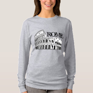 ROMA, camisas de viagem, adicionar texto