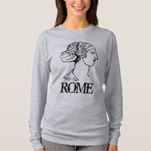 ROMA, camisas de viagem, adicionar texto