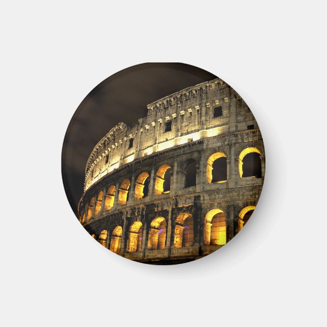 Roma - Coliseu no imã noturno (Frente)