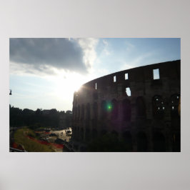 Roma Colosseum Poster Impressão