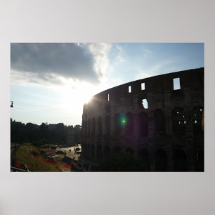 Roma Colosseum Poster Impressão