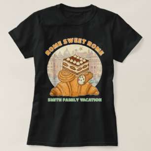 Roma Doce Roma - Camiseta Personalizada da Família