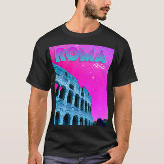 Roma Itália - Rome Itália - Camiseta do Coliseu