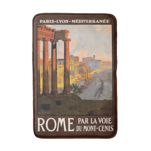Roma Itália tapetes de banho de Poster de Viagens 
