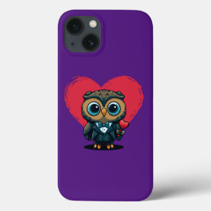 Romance de dia de os namorados com o Adorable Owl 