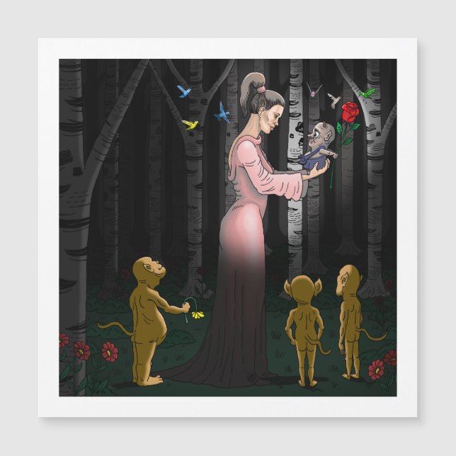 romance de fantasia de dia de os namorados (Frente)