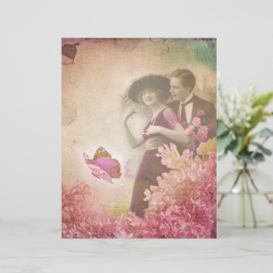Romance floral vintage