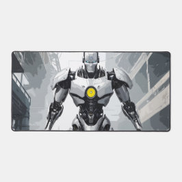 Romance Gráfico do Cyborg Blindado Mecha Gamer