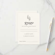 Romance Moderna do Deserto Boêmio | Cartão de RSVP