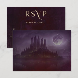 Romance Sombrio Mal-humorado Veludo Borgonha RSVP 