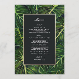 Romance tropical / Menu