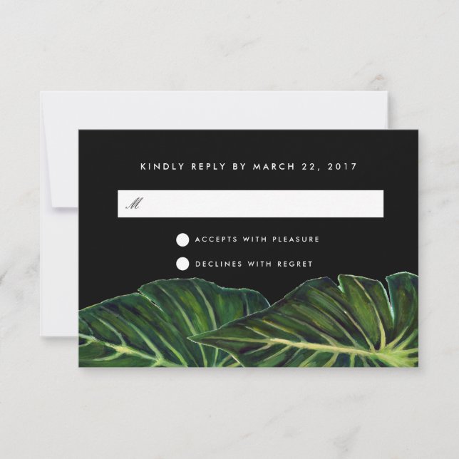 Romance tropical / RSVP (Frente)